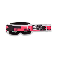 Maschera Fox Main Digi Image Nero Rosa - img 2