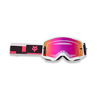 Maschera Fox Main Digi Image Nero Rosa