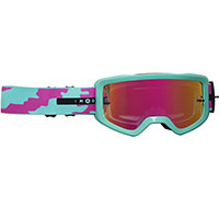 Maschera Fox Main Nuklr Spark Teal