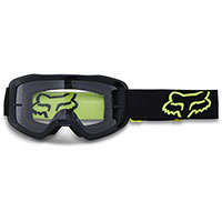 Maschera Fox Main Stray Nero Giallo