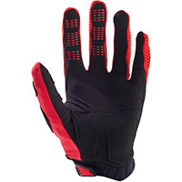 Guantes Fox Pawtector 24 negro rojo