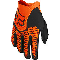 Fox Pawtector Gloves Orange Fluo
