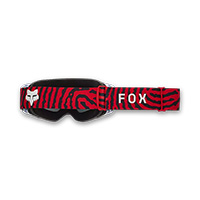 Maschera Fox Vue Impression Rosso Fluo - img 2