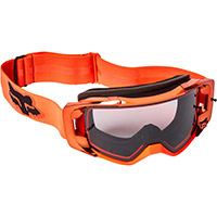 Maschera Fox Vue Stray arancio fluo