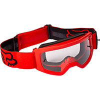 Maschera Fox Youth Main Stray Rosso Fluo