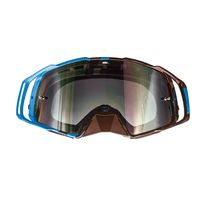 Maschera Off Road Mt Helmets Mx-evo Stripes Blu