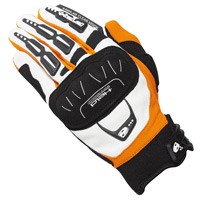 Held Offroad Guantes de retroceso blanco naranja