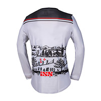 Camiseta Ixs Trigger Jersey 3.0 blanco negro rojo - 2