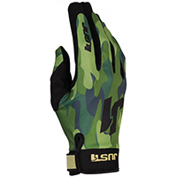 Just-1 J Flex Camo Gloves Green