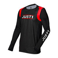 Maillot Just-1 J Flex Aria Noir Rouge