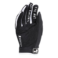 Just-1 J Force Gloves Black White