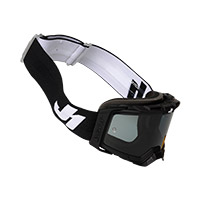 Just-1 Nerve Solid Goggle Black White