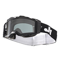 Just-1 Nerv Solid Brille schwarz weiß