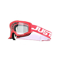 Just-1 Vitro Goggle Red White