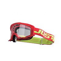 Maschera Just-1 Vitro Rosso Giallo