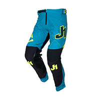 Pantalon Just-1 J Flex 2.0 Frontier Bleu Sarcelle Noir Jaune