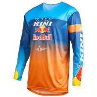 Camiseta Kini Red Bull Rallye 1.0 azul naranja