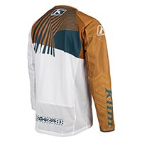 Maillot Klim Dakar dimension marron doré - 2