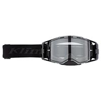 Maschera Klim Edge Stealth Nero Trasparente