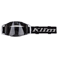 Klim Edge Focus Metallic Argento Lente Chiara