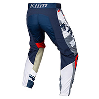 Klim XCLiteユースパンツデジタルカオスレッド - 2