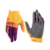 Guantes Leatt 1.5 Mini 2023 amarillo