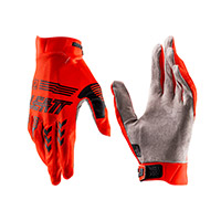 Guantes Leatt 2.5 X-Flow V26 rojo