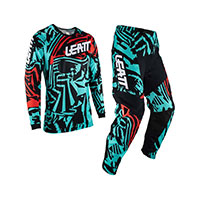 Leatt 3.5 2023 Combo Niño aqua