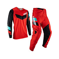 Leatt 3.5 2023 Kid Combo Red Kid