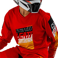 Kit combinado Leatt 3.5 Junior V.25 rojo