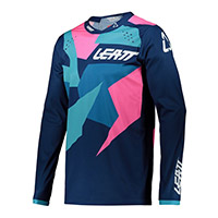 Maillot Leatt 4.5 Lite Bleu Rose