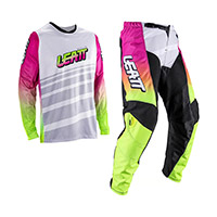 Completo Leatt Ride Kit 3.5 Mini V26 Retro Rosa