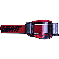 Maschera Leatt Velocity 5.5 Roll Off Rosso 22