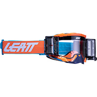 Maschera Leatt Velocity 5.5 Roll Off Arancio