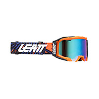 Maschera Leatt Mtb Velocity 5.0 V.24 Arancio Blu