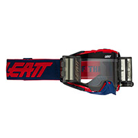 Leatt Velocity 6.5 Roll Off Goggle Red Blue