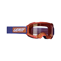 Maschera Leatt Velocity 4.0 Rust Blu