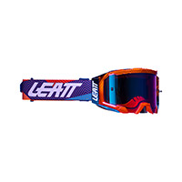 Leatt Velocity 5.5 Iriz Neon Goggle Orange Blue