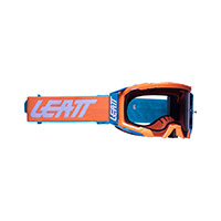 Maschera Leatt Velocity 5.5 Neon Arancio Blu