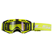 Ls2 Aura Goggle Black Yellow