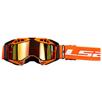 Ls2 Aura Pro Goggle Black Orange
