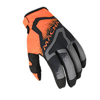 Macna Backyard-1 Handschuhe grau rot