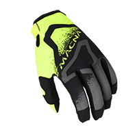 Macna Backyard-1 Gloves Grey Yellow