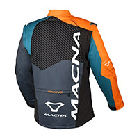 Chaqueta Macna Crest naranja gris azul - 3