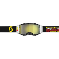 Masque Scott Prospect Pro Circuit Noir Blanc Jaune