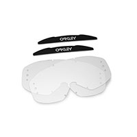 Oakley O2 MXロールオフレンズキットホワイト