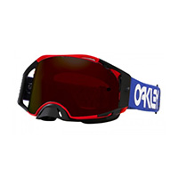Oakley Airbrake Mx Flag Special Rosso Grigio