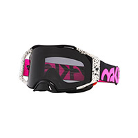 Oakley Airbrake Mx Splatter Goggle Black Grey