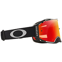 Oakley Airbrake MX Tuff Blocks Gunmetal Prizm Torch