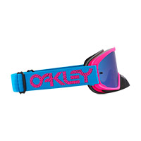 Masque Oakley O Frame 2.0 Pro Mx bleu craquelé - 4